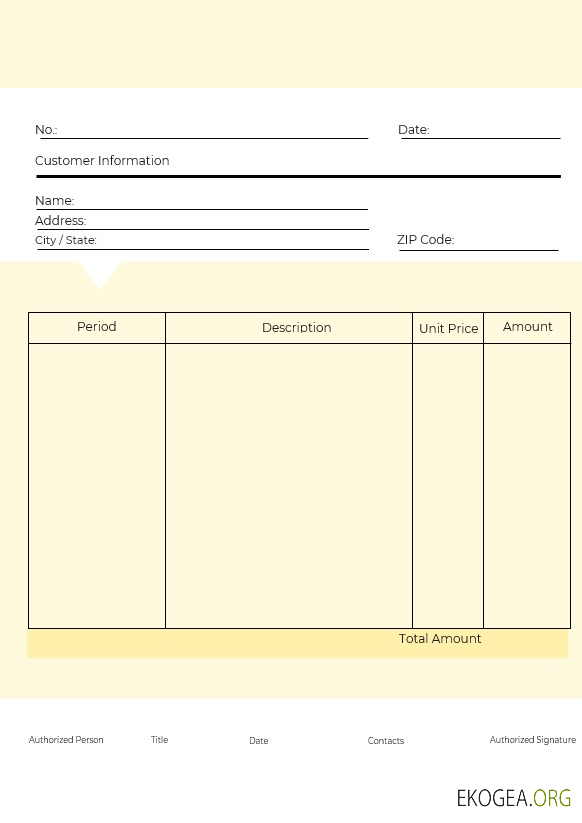 Modèle de facture de vente commerciale modifiable